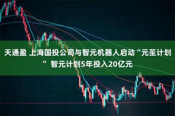 天通盈 上海国投公司与智元机器人启动“元苼计划” 智元计划5年投入20亿元