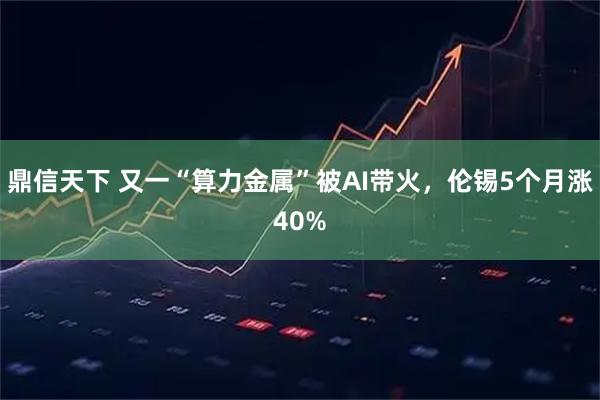 鼎信天下 又一“算力金属”被AI带火，伦锡5个月涨40%