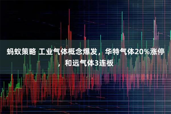 蚂蚁策略 工业气体概念爆发,华特气体20%涨停,和远气体3连板